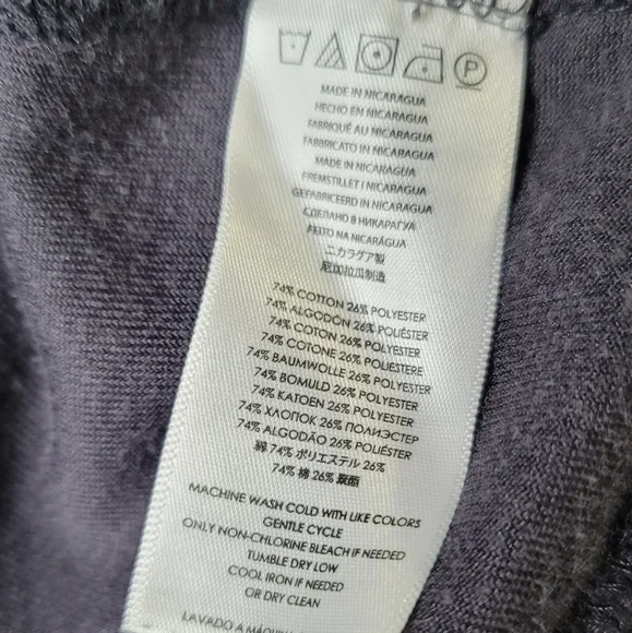 MK Michael KORS Purple Velour Full Zip Jacket Coat Sweatshirt Large Y2K - Picture 7 of 8